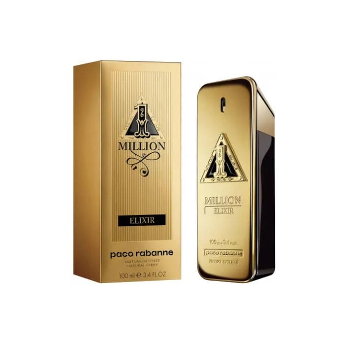 Paco Rabanne One Million Elixir Eau De Parfum Intense Spray 100ml باكو رابان ون مليون إليكسير أو دو بارفان انتينس سبراي 100 مل