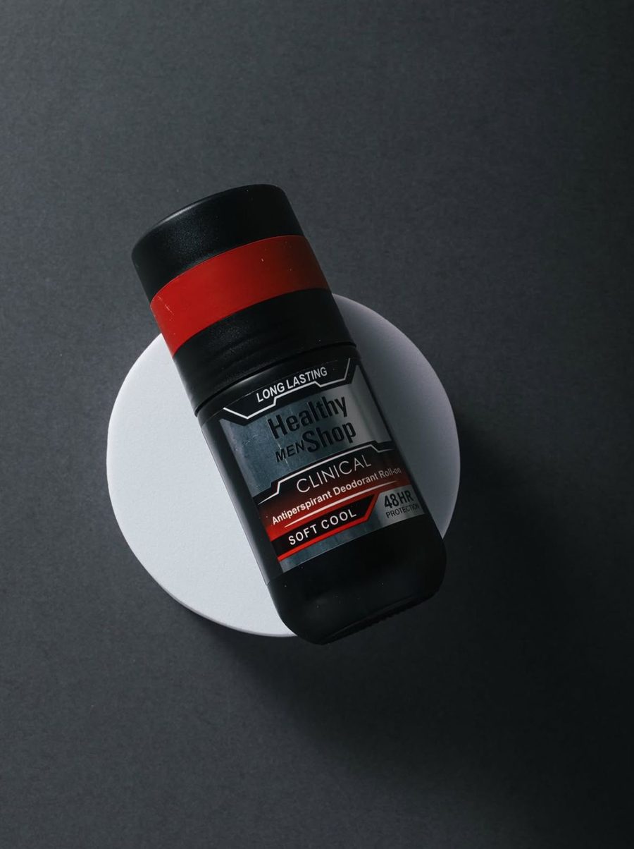 Healthy Shop Men Clinical Antiperspirant Deodorant Roll-on Soft Cool هيلثي شوب رول مانع تعرق رجال يدوم 48 سوفت كول