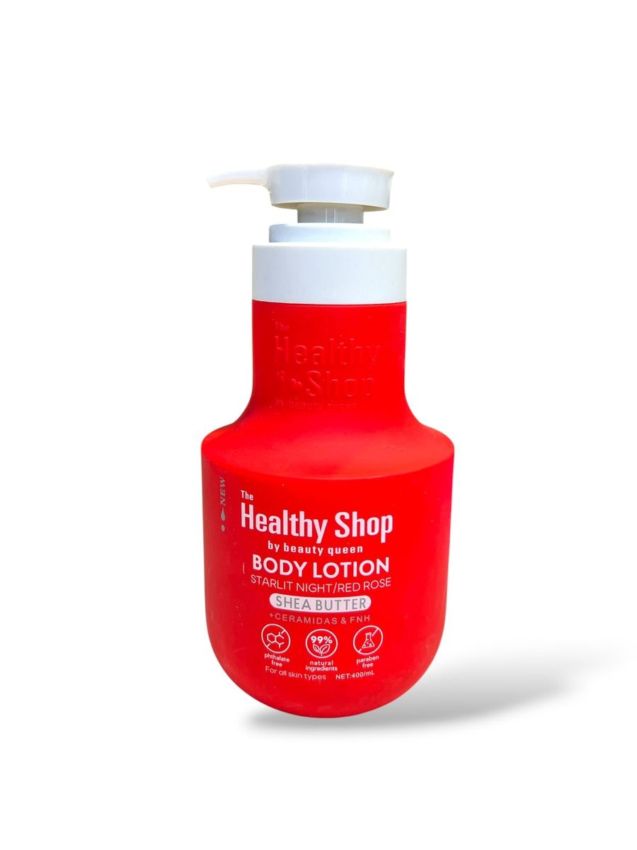 Healthy Shop Body Lotion Shea Butter هيلثي شوب لوشن مرطب للجسم بزبدة الشيا 400مل