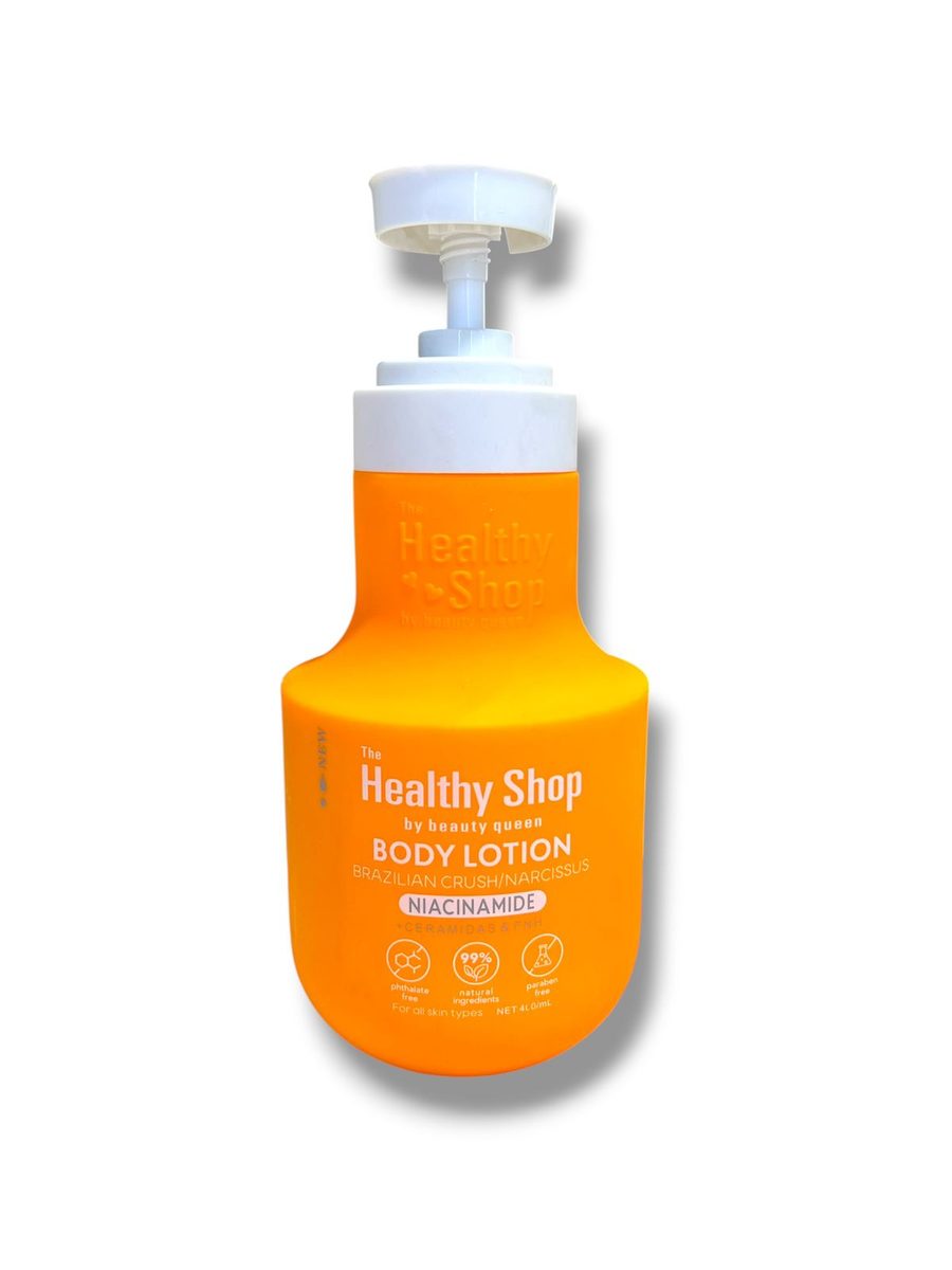 Healthy Shop Body Lotion Niacinamide هيلثي شوب لوشن مرطب للجسم بالنياسينمايد 400مل