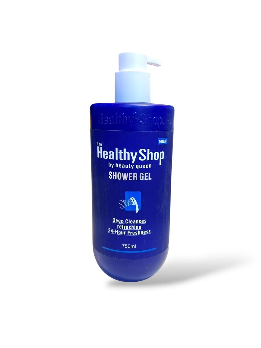 Healthy Shop Shower Gel Men Deep Cleanses refreshing 24 h freshness هيلثي شوب غسول جسم رجالي منعش 750مل