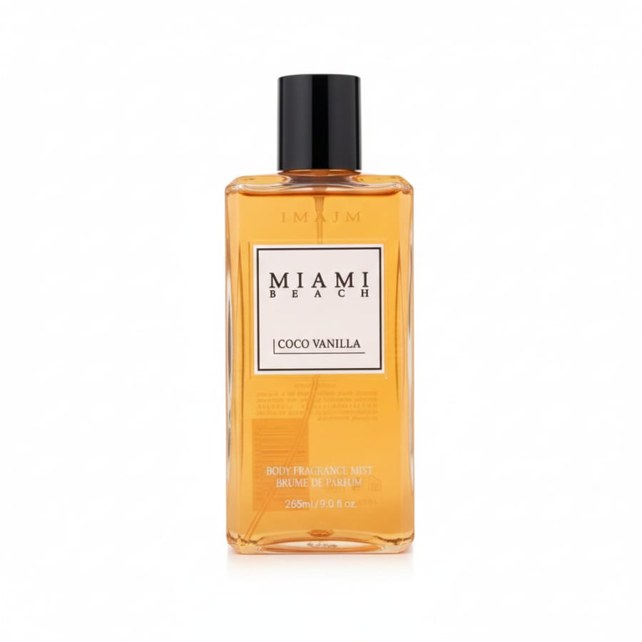 ميامي بيتش سبلاش معطر للجسم كوكو فانيلا بحجم 265 مل MIAMMI BEACH Coco Vanilla Body Fragrance Mist 265ml
