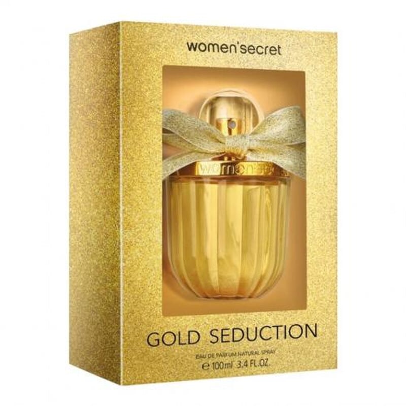 Women Secret Ladies Gold Seduction EDP Spray 100ml عطر نسائي سري ليديز جولد سيدكشن