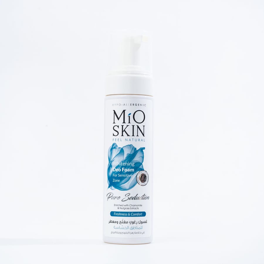 غسول رغوي للمناطق الحساسة من مايو سكن MIO SKIN WHITENING DEO FOAM FOR SENSITIVE PURE SEDUCTION