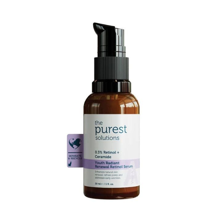 ذا بيوريست سيروم ريتينول لتجديد وإشراقة البشرة 0.3% The Purest Solutions Youth Renewal Retinol Serum 30ml