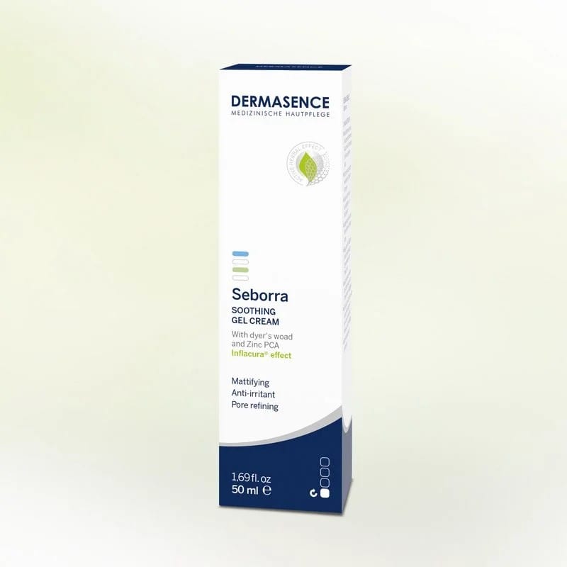 كريم جل ديرماسنس سيبورا المهدئ، 50 مل Dermasence Seborra Soothing Gel creme