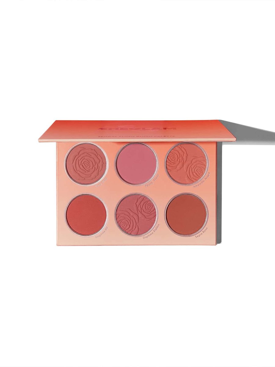 شيكلام لوحة احمر خدود متكاملة Sheglam Floral Flush Blush Palette
