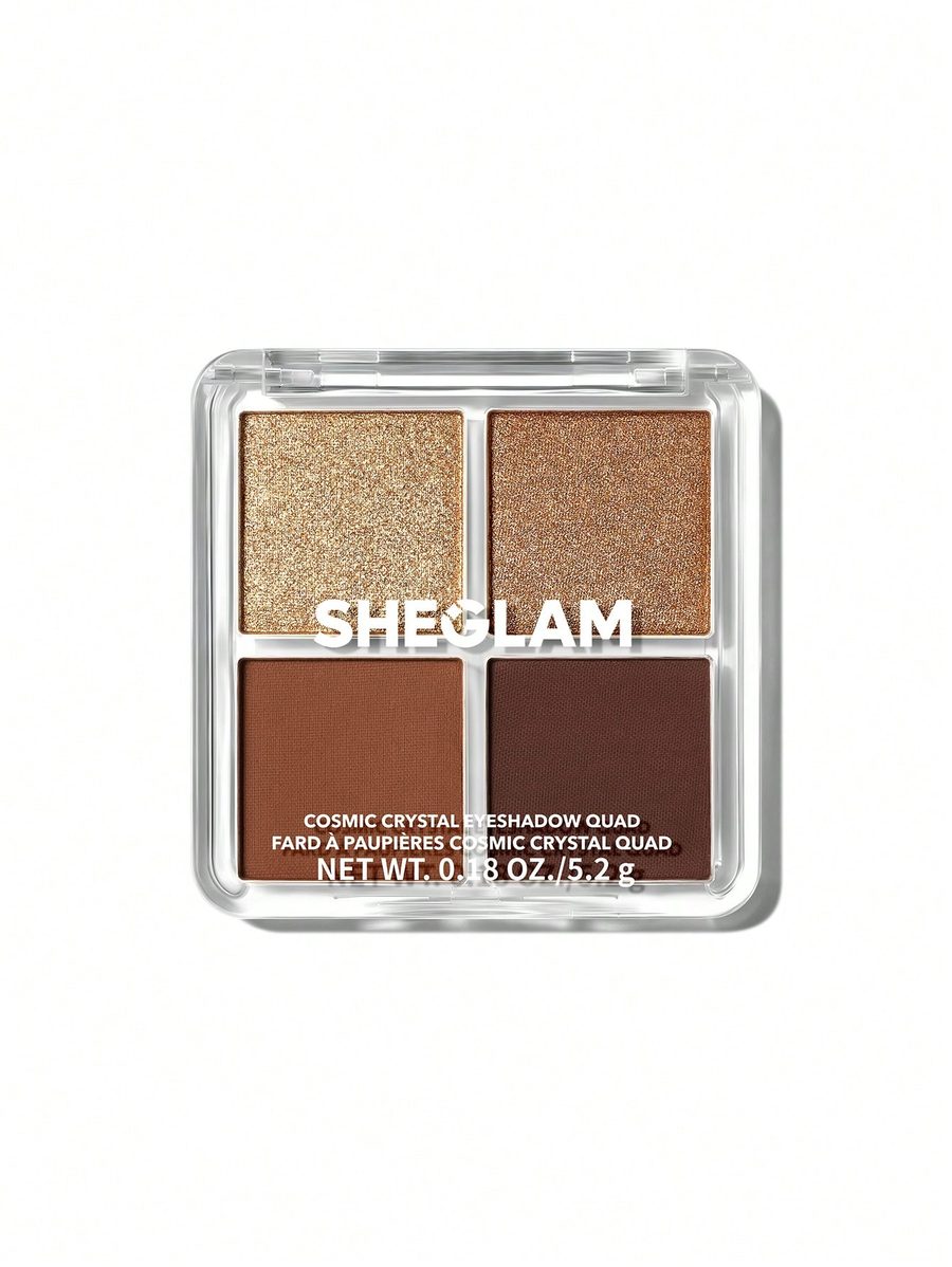 باليت ضلال رباعية SHEGLAM Cosmic Crystal Eyeshadow Quad-Higher Self