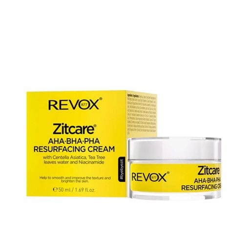 ريفوكس كريم تجديد البشرة -50 مل REVOX Zitcare AHA BHA PHA Resurfacing Cream - 50ml|