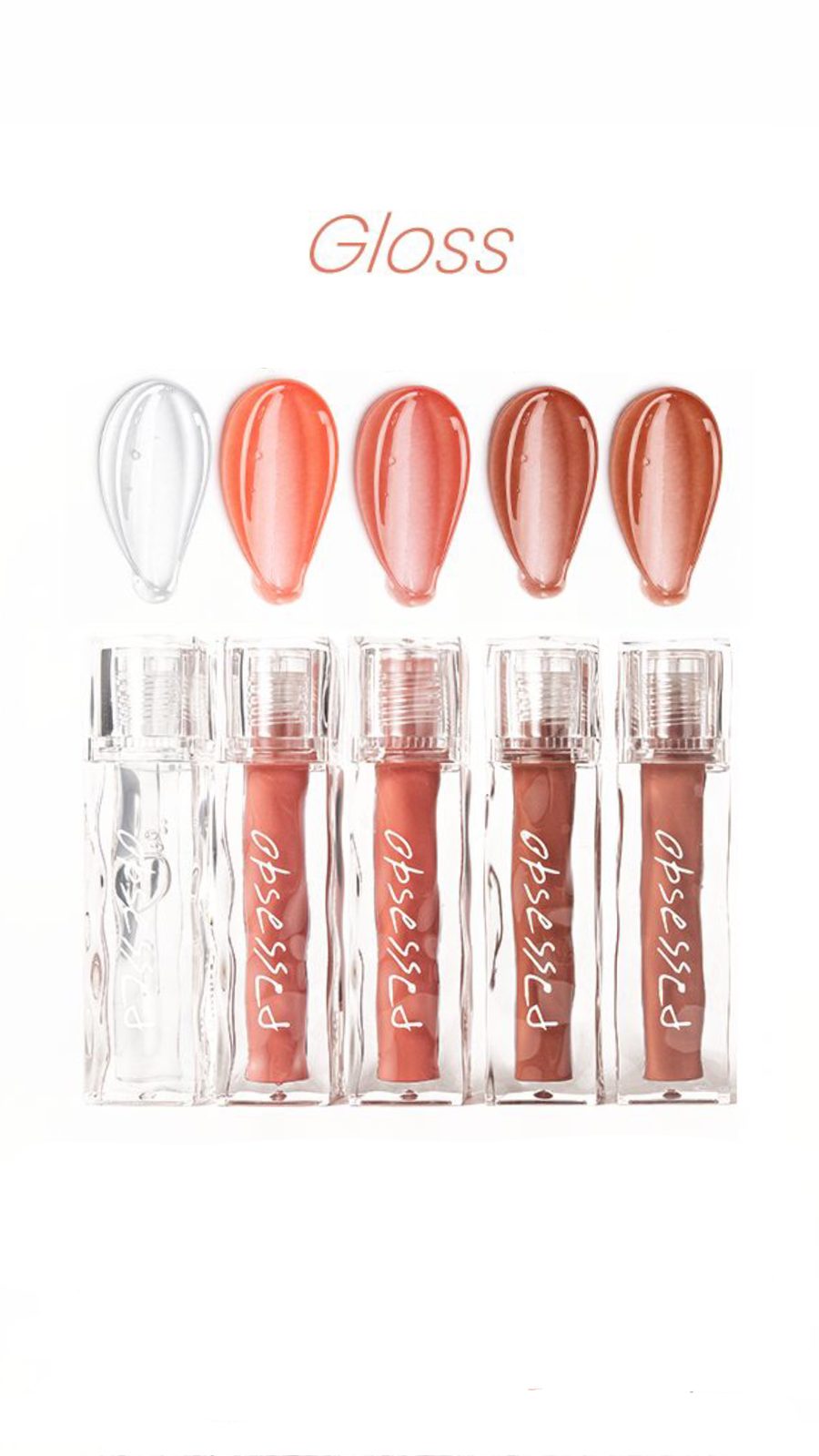 ريبيليون ملمع شفاه REBELLION MAKEUP OBSESSED LIP GLOSS