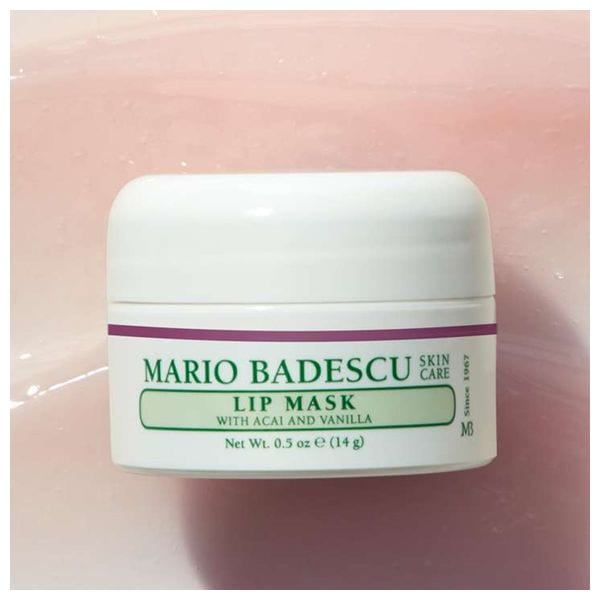 قناع شفاه بخلاصة الآساي والفانيليا 14 غرام - ماريو باديسكو MARIO BADESCU Lip Mask with Acai and Vanilla 14 G