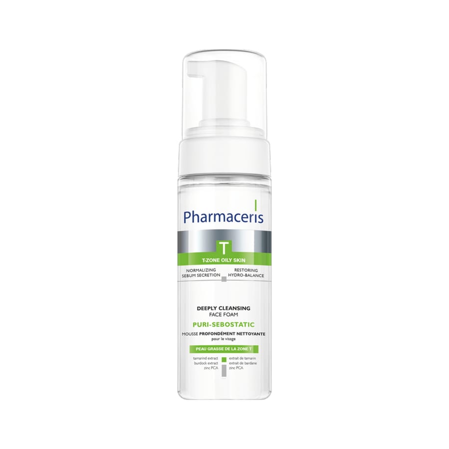 فارماسيريس تي رغوة تنظيف الوجه بعمق 150ml Pharmaceris T DEEPLY CLEANSING FACE FOAM