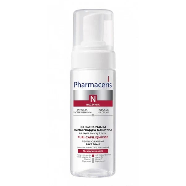 فارماسيرز غسول رغوي للوجه - 150 مل Pharmaceris N Foam To Face Wash -150ml |