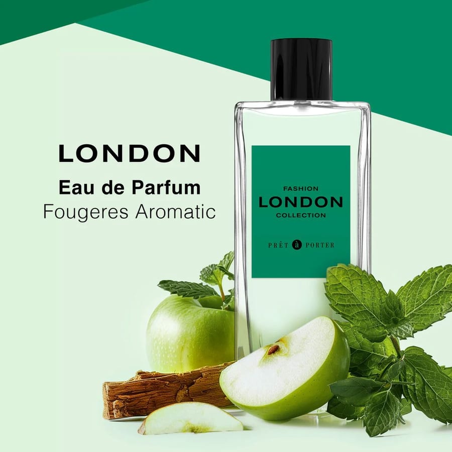 بريت ا بورتير عطر منعش للنساء و الرجال - 100 مل Pret a Porter London Collection Eau de Parfum - 100ml |