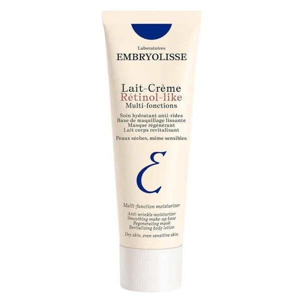 كريم مرطب متعدد الوظائف بتركيبة تشبه الريتينول من إمبريوليس، 75 مل Embryolisse lait creme retinol like multi function moisturizer 75 ml