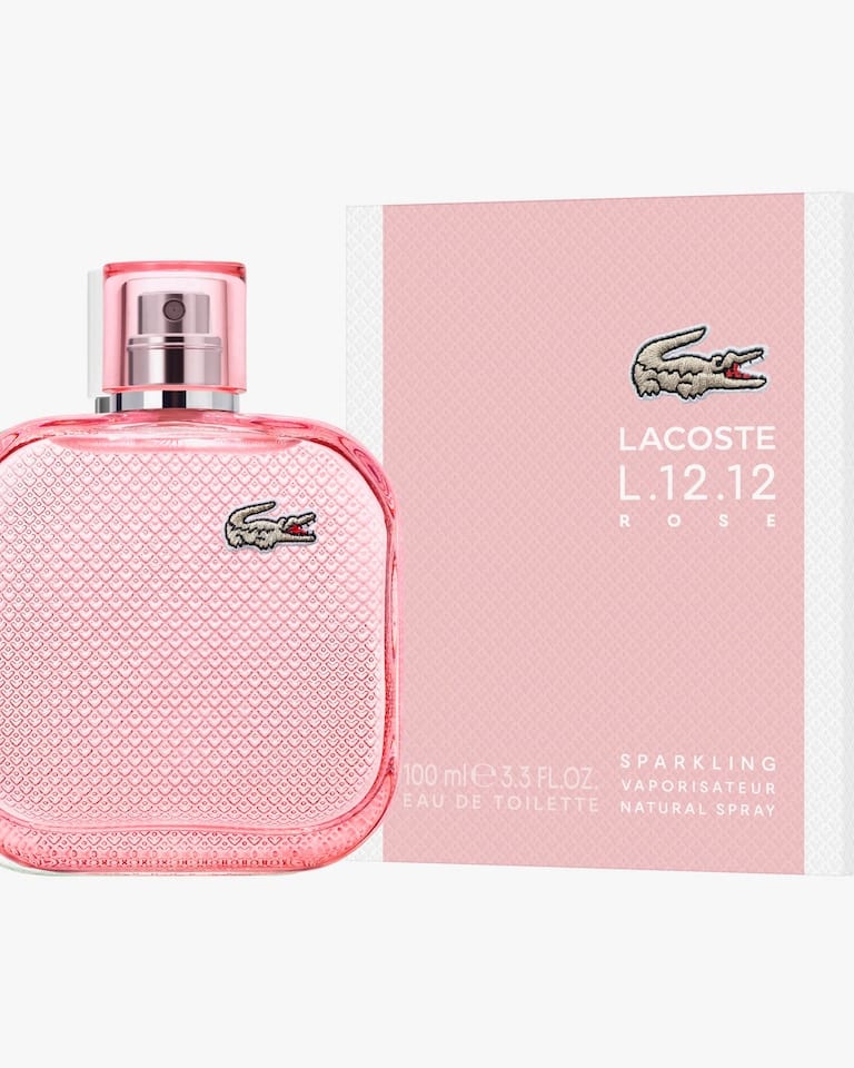 لاكوست عطر للنساء LACOSTE L.12.12 ROSE SPARKLING Eau De Toilette 100ml