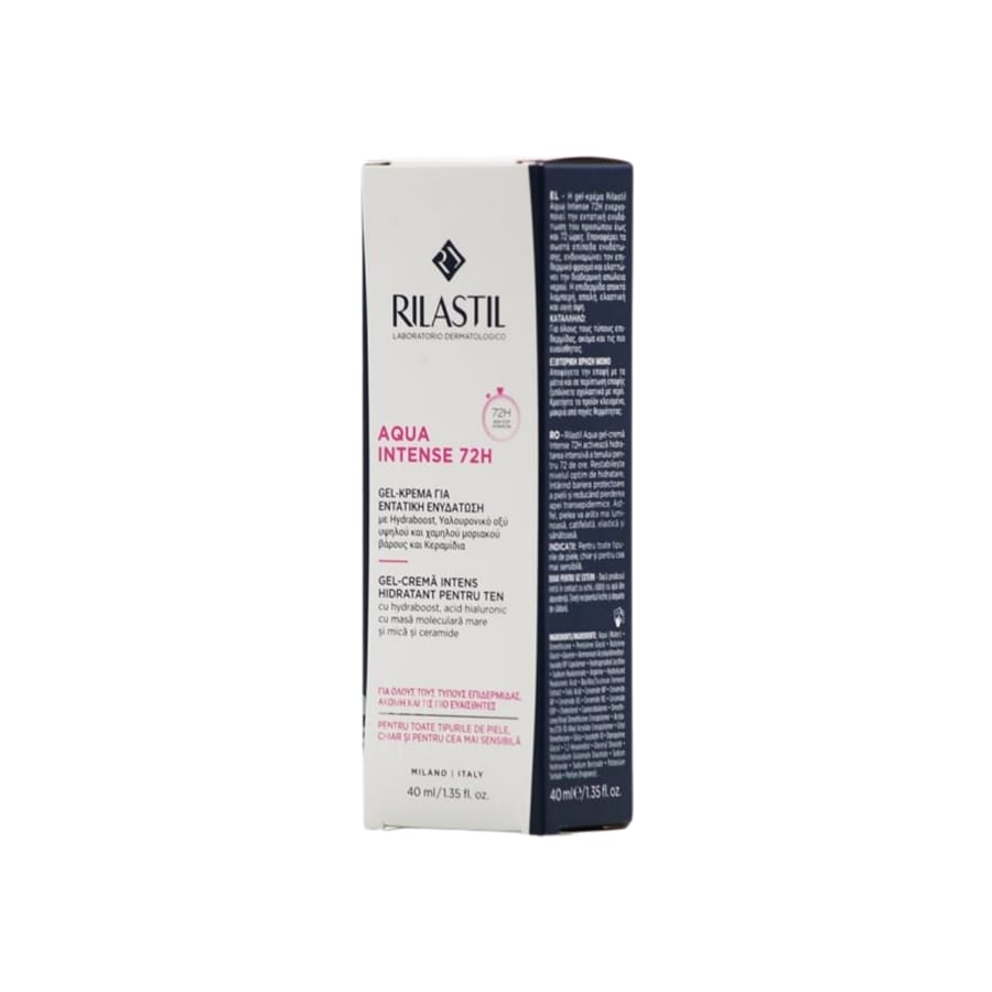 ريلاستيل اكوا انتنس 72 ساعة جل كريم مرطب 40مل Rilastil Aqua Intense 72H Gel-Cream Intensive Moisturizer 40ml
