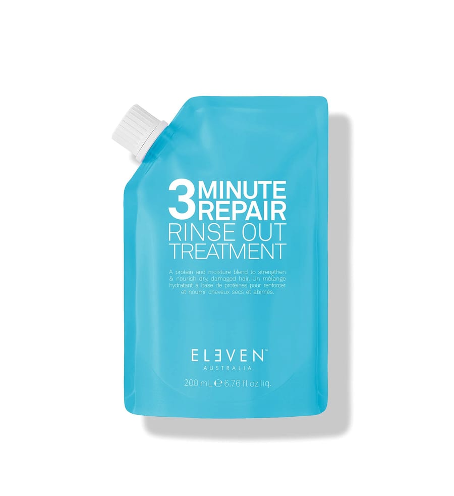 إيليفن معالج شعر مناسب للشعر الجاف والمصبوغ ELEVEN 3 MINUTE REPAIR RINSE OUT TREATMENT 200ml