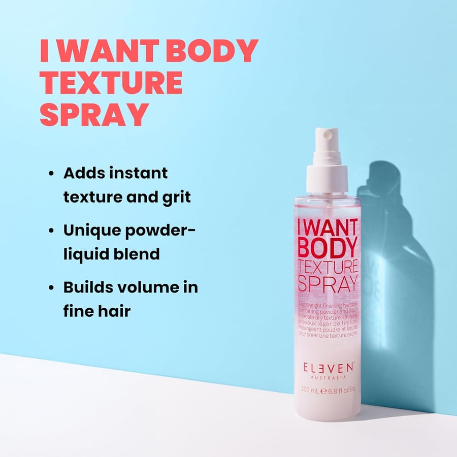 بخاخ إيليفن أستراليا آي وونت لتحسين ملمس الجسم 50 مل Eleven Australia I Want Body Texture Spray 50 ml