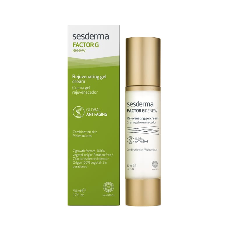 |سيسديرما كريم العامل G لمحاربة التجاعيد - 50 مل Sesderma Factor G Renew Rejuvenating Gel Cream - 50ml