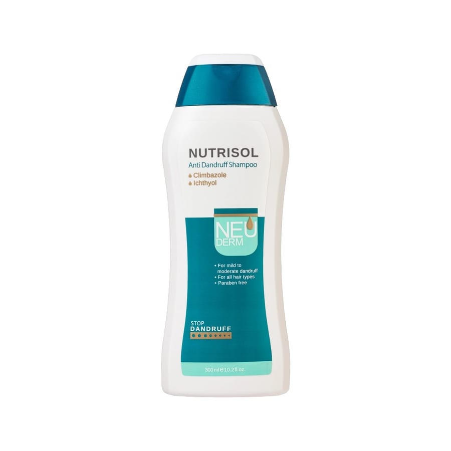 نيوديرم نيوتريسول شامبو مضاد للقشرة 300 مل Neuderm Nutrisol Anti Dandruff Shampoo 300ML