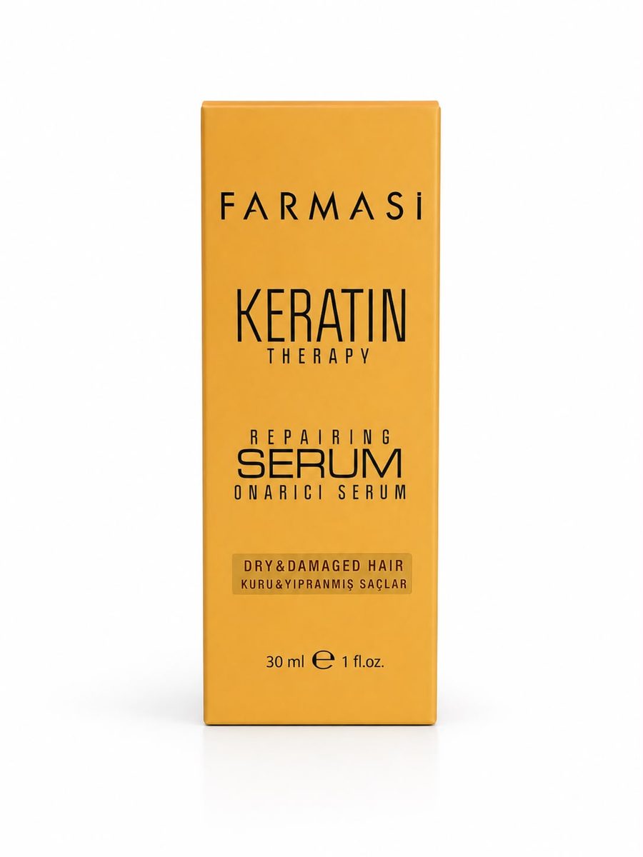 فارمسي وم كيراتين مركز مصمم لإصلاح وتغذية وتقوية الشعر FARMASI Serum Keratin 30ml