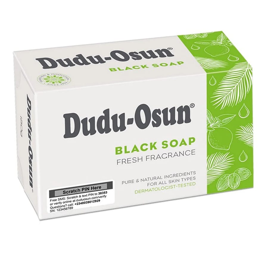 صابون دودو أوسون الأسود من تروبيكال ناتشورالز (150 غرام) TROPICAL NATURALS Dudu-Osun Black Soap (150g)
