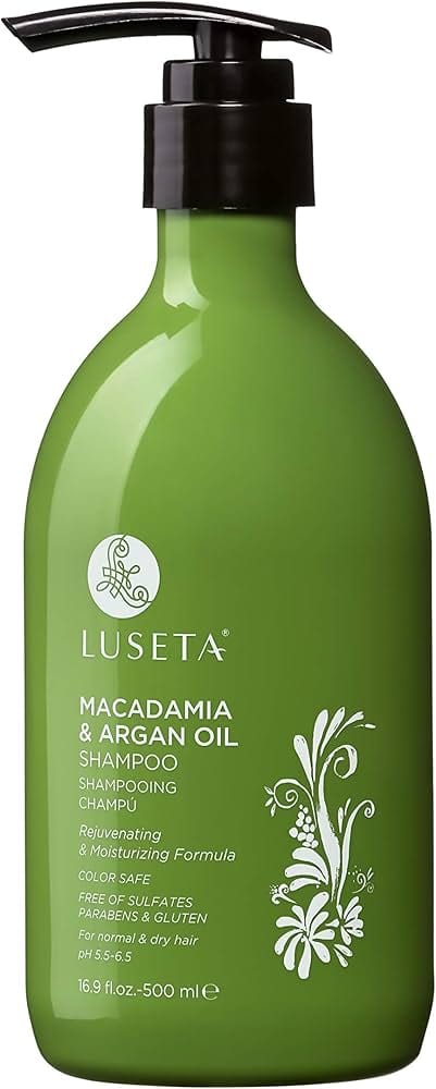 لوسيتا شامبو بزيت الارغان و المكاديميا - 500 مل Luseta Macadamia & Argan Oil Shampoo - 500ml |