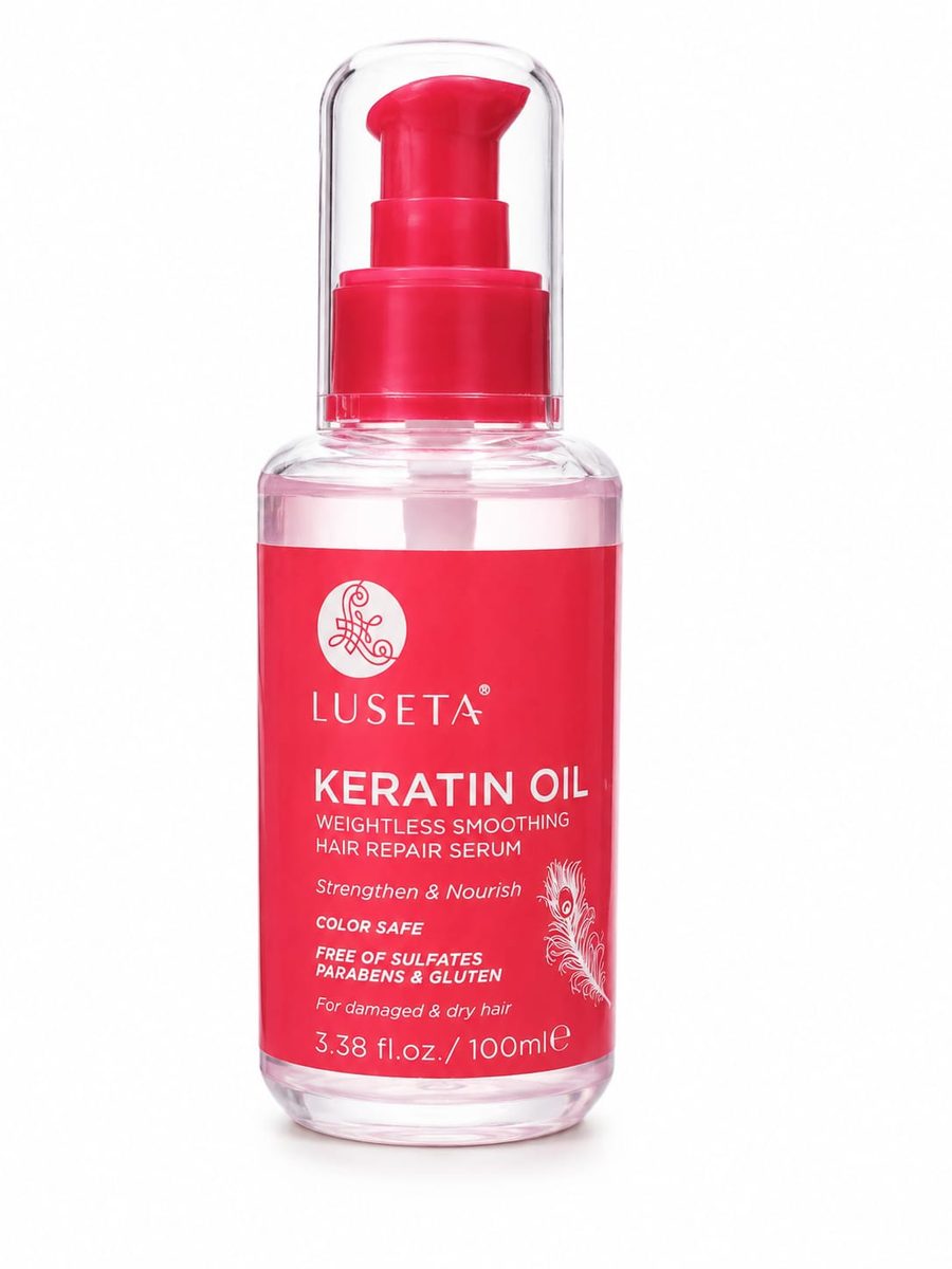 لوسيتا سيروم الكيراتين - 100 مل LUSETA Keratin Oil Hair Repair Serum - 100ml |