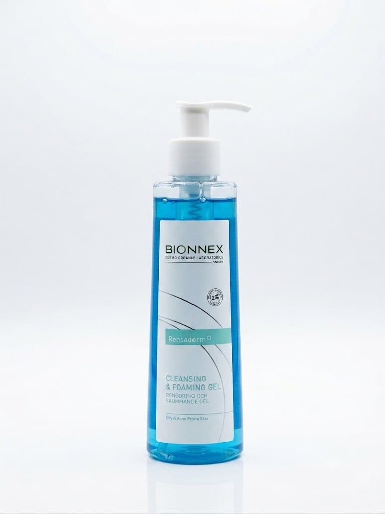 جل التنظيف والرغوة بيونكس رينساديرم (200 مل) Bionnex Rensaderm Cleansing & Foaming Gel