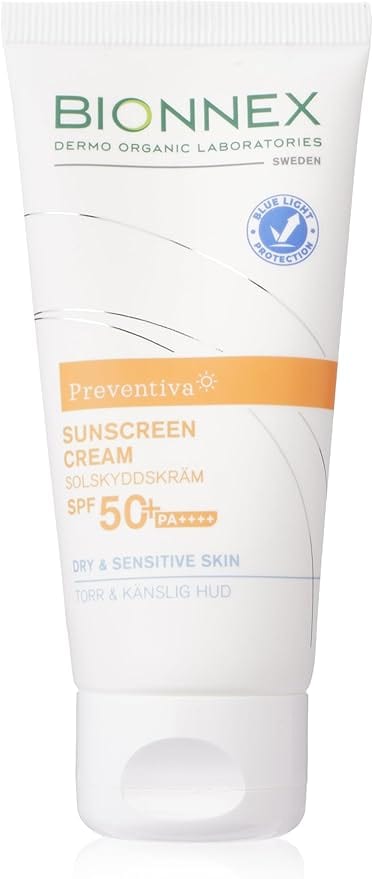 بايونيكس كريم واقي شمسي للبشرة الجافة و الحساسة spf 50 - 50 مل BIONNEX Sunscreen Cream Dry & Sensitive Skin Spf 50 - 50ml |