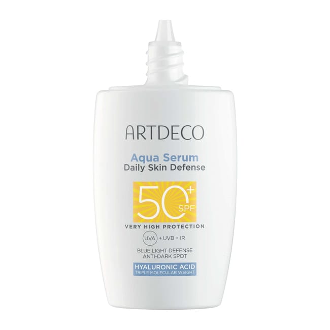 واقي ارتيكو بقوام سيروم مع لون 40 مل ARTDECO tinted aqua serum daily skin defense -