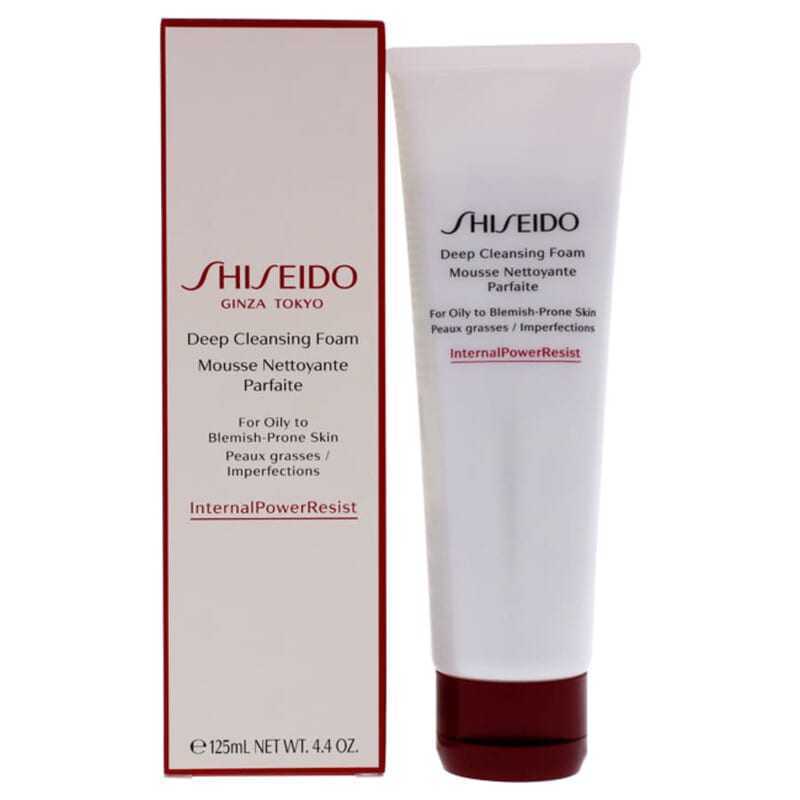 غسول رغوي للتنظيف العميق من شيسيدو، 125 مل SHISEIDO Deep Cleansing Foam, 125 ml