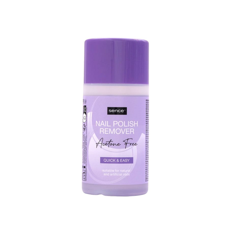 سينس بيوتي مزيل طلاء الاظافر خال من الاستيون SENCE BEAUTY NAIL POLISH REMOVER ACETONE FREE 150ML