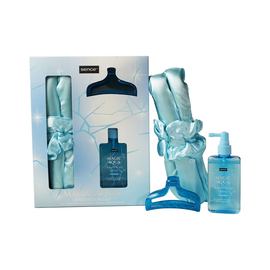 سينس مجموعة لتجعيد الشعر SENCE BEAUTY MAGIC AQUA HEATLESS CURLS KIT SET