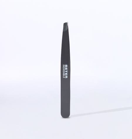 بيتر ملقط ذو طرف مائل مصنوع من الفولاذ المقاوم للصدأ المطلي بالمينا Beter Enamelled stainless steel, slanted tip tweezers
