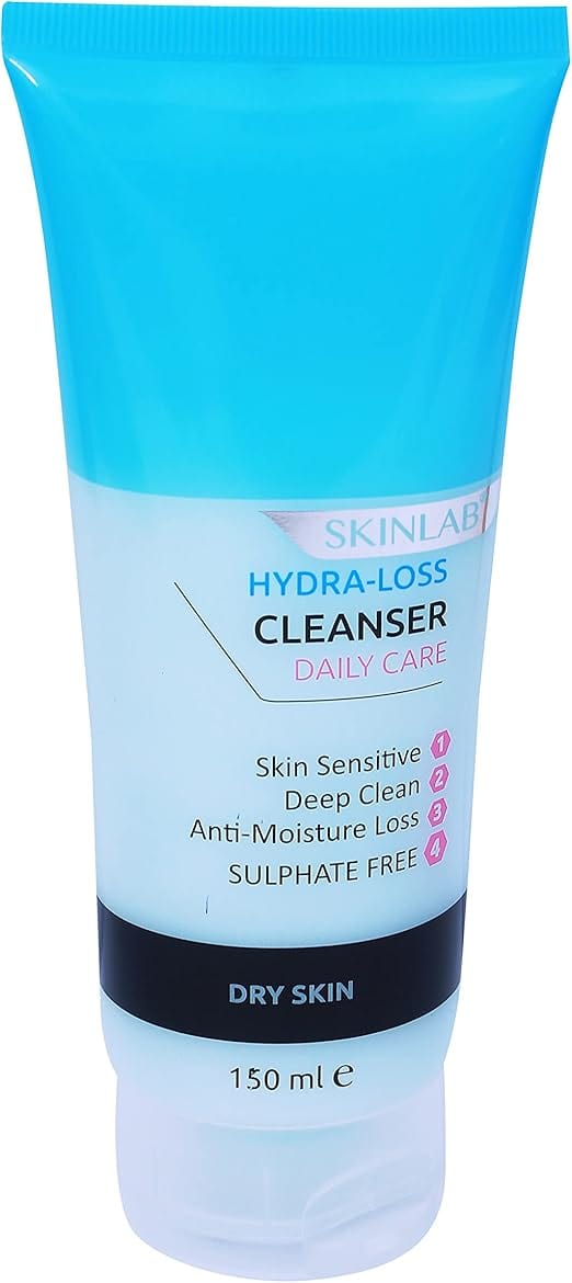 سكين لاب منظف الوجه للعناية اليومية للبشرة الجافة والحساسة، 150 مل SKINLAB Daily Care Facial Cleanser for Dry Sensitive Skin 150 ml