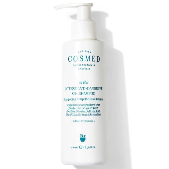 Cosmed Intense Anti-Dandruff SD+ Shampoo 200 ml - شامبو كوزميد إنتنس المضاد للقشرة SD+ سعة 200 مل