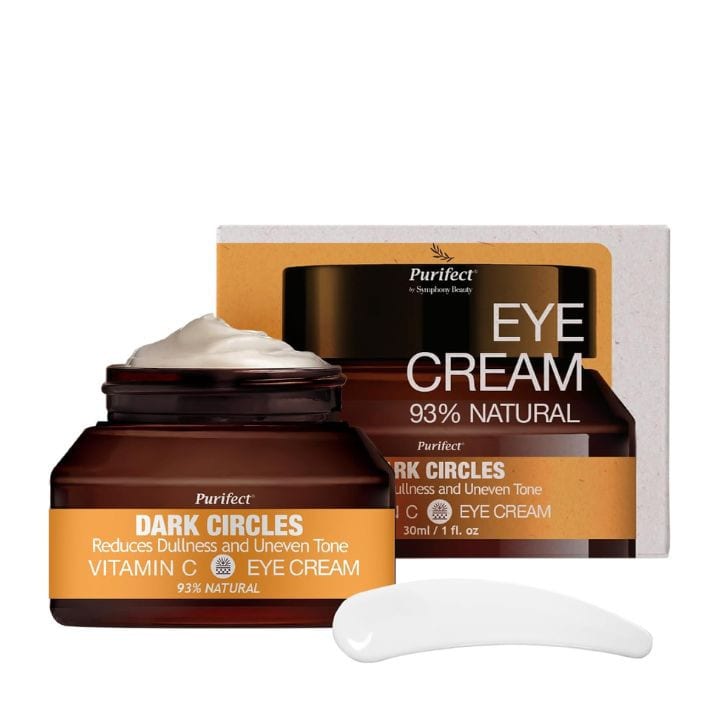 Purifect Dark Circles Vitamin C Eye Cream Skin 30 ml - كريم بيوريفكت للعينين بفيتامين سي لعلاج الهالات السوداء