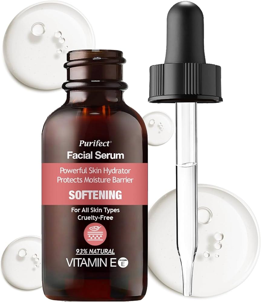 Purifect Vitamin E Facial Oil 30ml | Hydrating Face Oil - زيت الوجه بفيتامين E من بيوريفكت 30 مل | زيت مرطب للوجه للبشرة الجافة