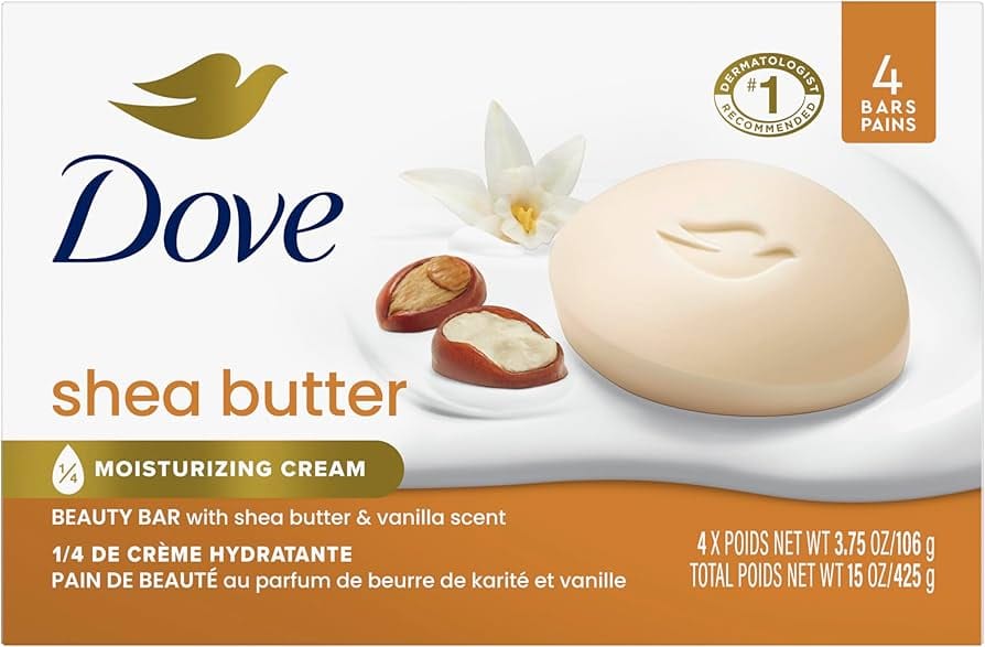صابون دوف 106جرام Dove shea butter Soap اصدار كندا