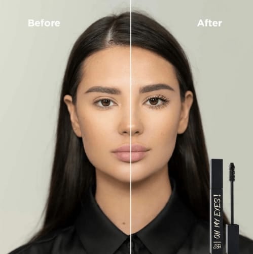 Nora Bo Awadh Mascara Black Oh My Eyes نوره بوعوض مسكارا