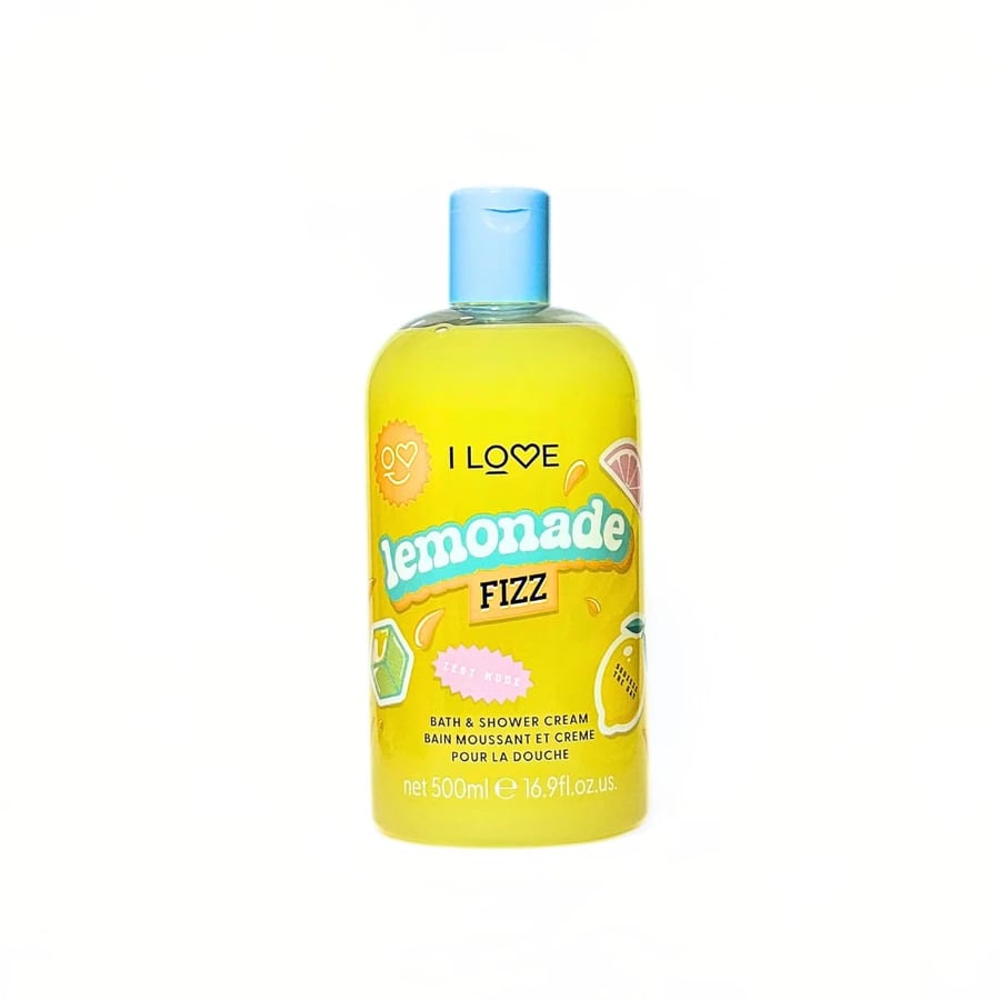اي لوف جل الاستحمام برائحة الليمون الفوار 500 مل I LOVE Bath & Shower Gel, Lemonade Fizz 500 ml