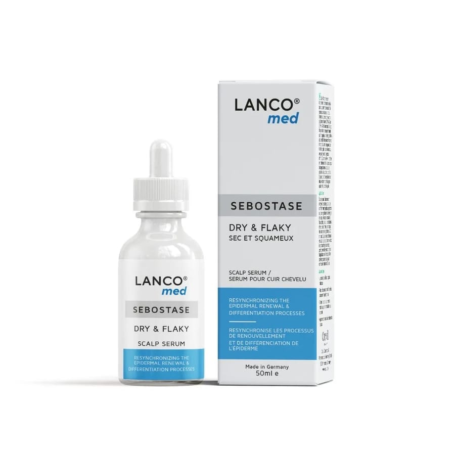 سيروم لانكوميد سيبوستاز لفروة الرأس الجافة والمتقشرة LANCO med DRY & FLAKY SCALP SERUM 50 ml