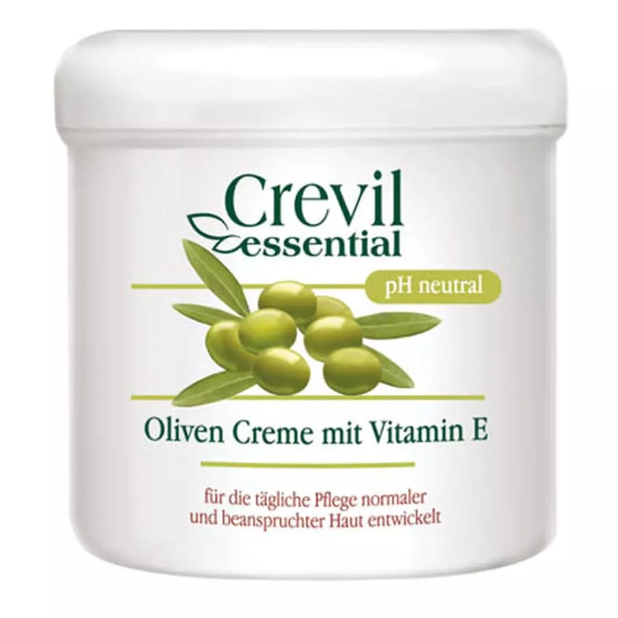 كريم زيت الزيتون مع فيتامين هـ 250 مل - كريفيل Olive oil cream with vitamin e 250 ml - Crevil -