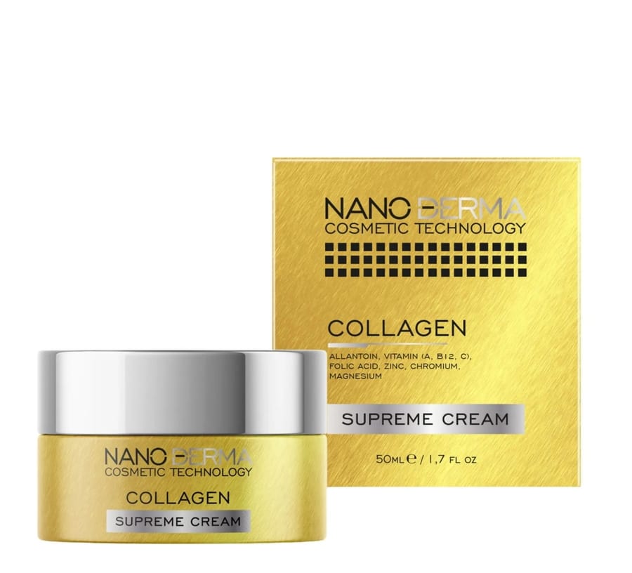 كريم نانوديرما كولاجين سوبريم NANODERMA COLLAGEN SUPREME CREAM 50 ml -