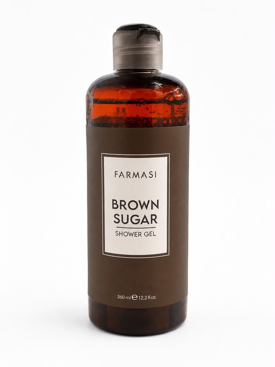 فارمسي جل استحمام السكر البني 360مل Farmasi Brown Sugar Shower Gel
