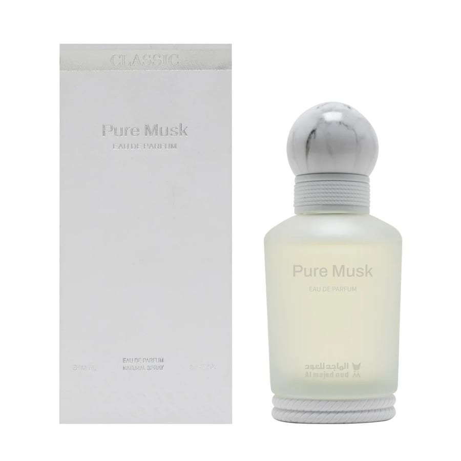 Classic Pure Musk Eau de Parfum - 100 ml - الماجد للعود عطر بيور مسك للجنسين - أو دو بارفيوم | 100ml