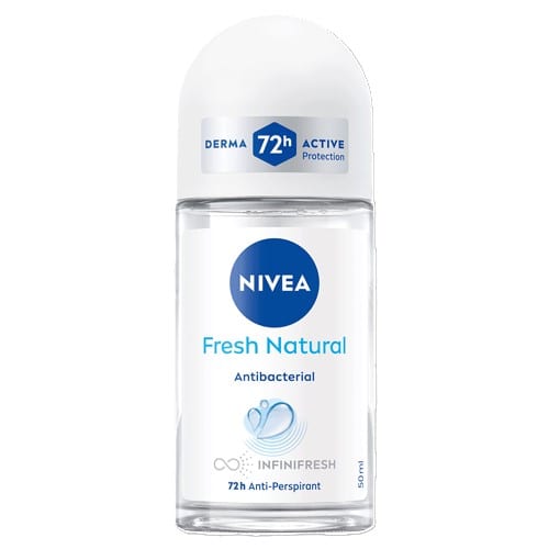 Nivea Deodorant Roll For Women Fresh Natural 50 ml مزيل عرق رول اون فريش ناتشورال للنساء من نيفيا - 50 مل