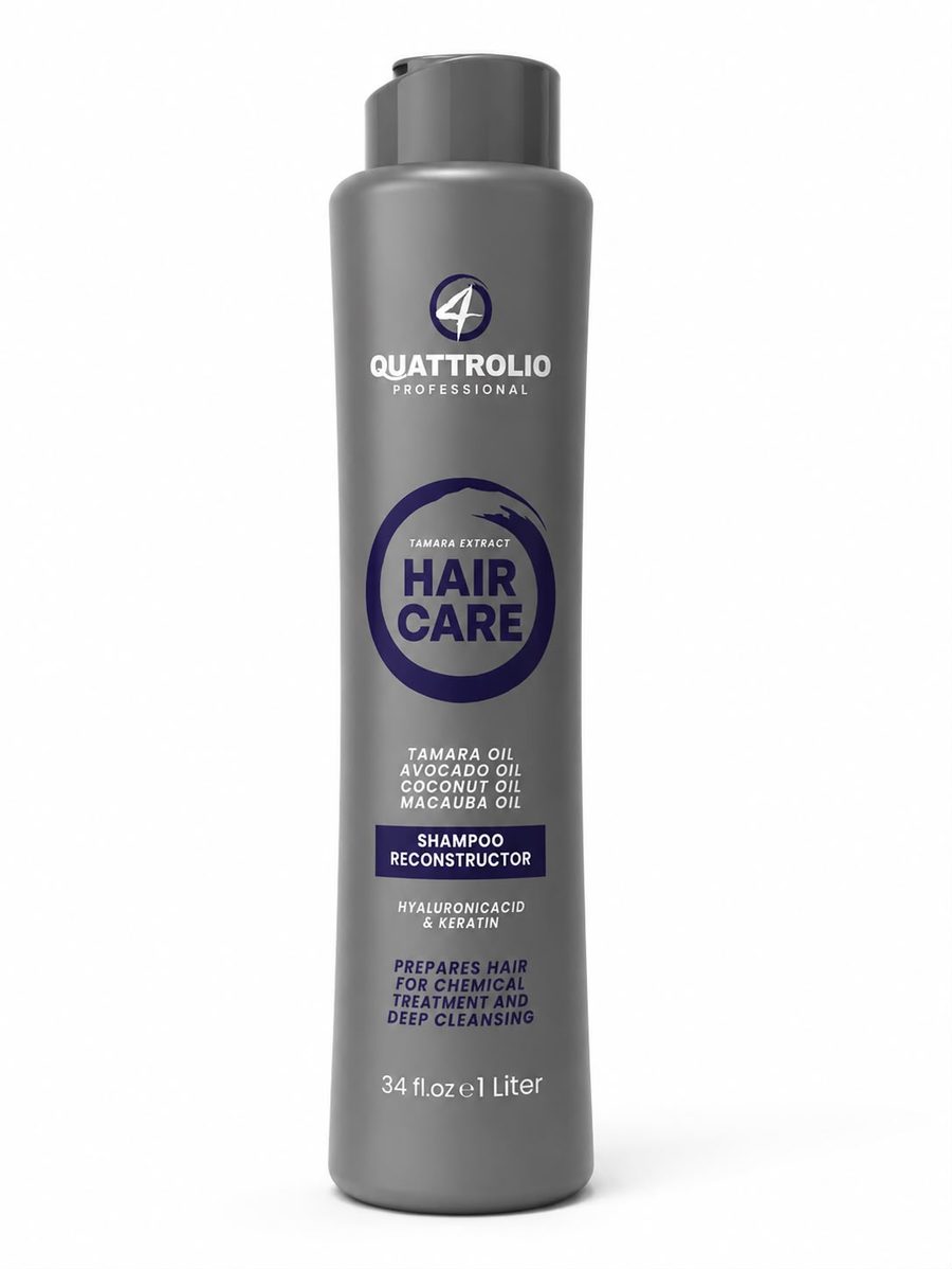 QUATTROLIO shampoo 1000 ml - شامبو من كواترول مع 4 زيوت